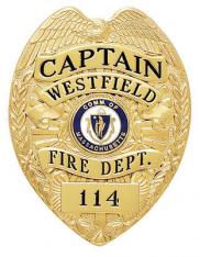 Eagle Topped Badge S87-A