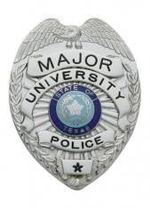 Eagle Topped Badge S87-B