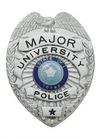 Eagle Topped Badge S87-B