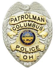 Eagle Topped Badge S87