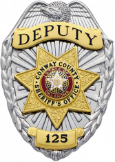 Eagle topped badge with star badge S89S_S249D