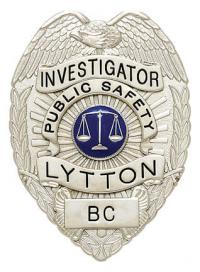 Eagle Topped Badge S-91-A