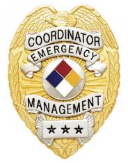 Eagle Topped Badge Style # S-91C