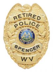 Eagle Topped Badge S-93-B