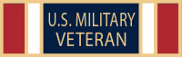 U.S. Military Veteran service award SAB3_136