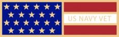 US Navy Veteran flag service award SAB3_67