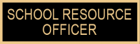 School Resource Officer service award SAB3_74