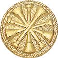 Fire Chief Insignia 5 Crossed Horns C-188