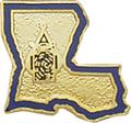 State of Louisiana Boot Insignia