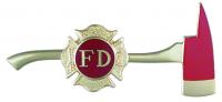 Fire Axe Tie Clasps # TCA-2380