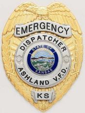 Eagle Topped Badge S-91-X