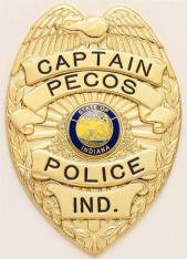 Eagle Topped Badge S-98